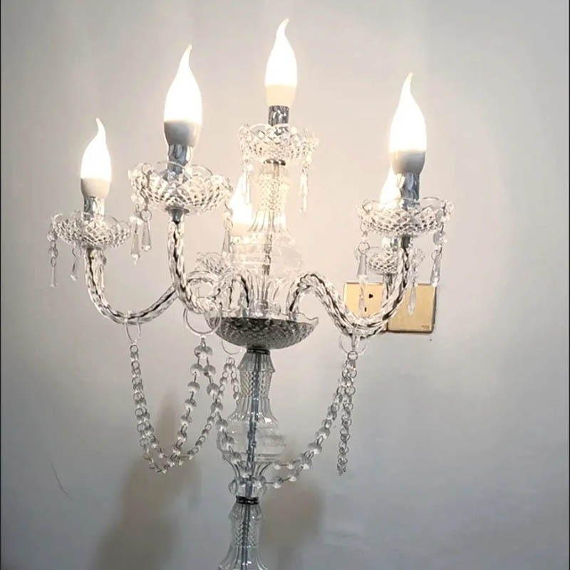 Desk Setup Lamp - Modern Lüks Mum Lambaları Düğün Centerpieces