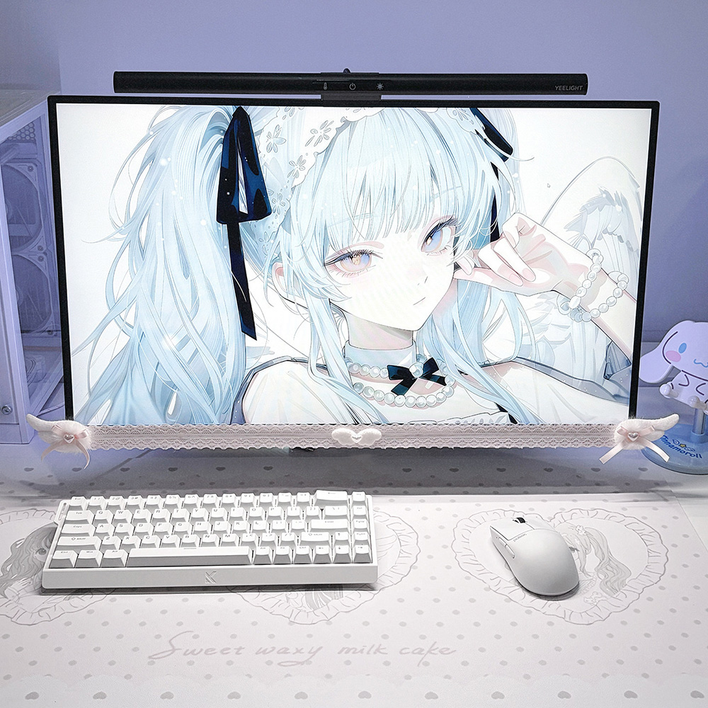 Yeni Ekran Dekoru Beyaz Dantel - Setup Desk Monitor incelemesi ve fiyatı