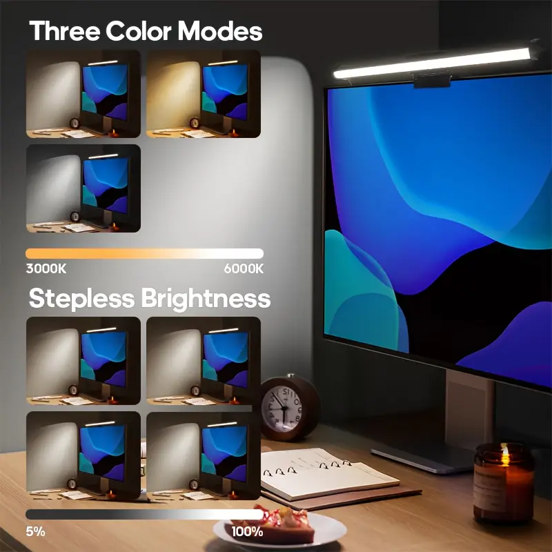 USB LED Masa Lambası Ekran Asm - Desk Setup Lamp incelemesi ve fiyatı