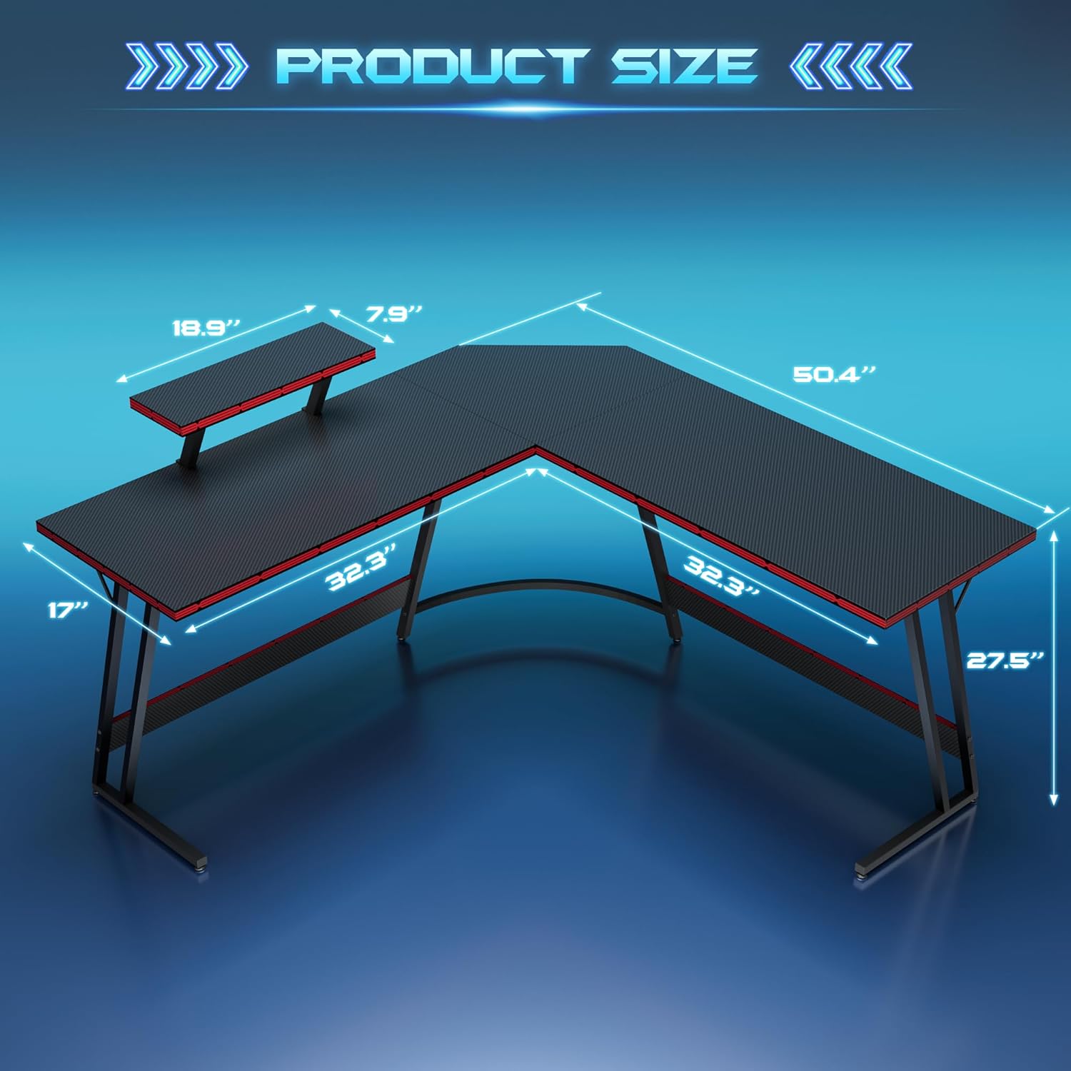 L Şekilli Ayarlanabilir Oyun M - Desk Setup L Shaped incelemesi ve fiyatı