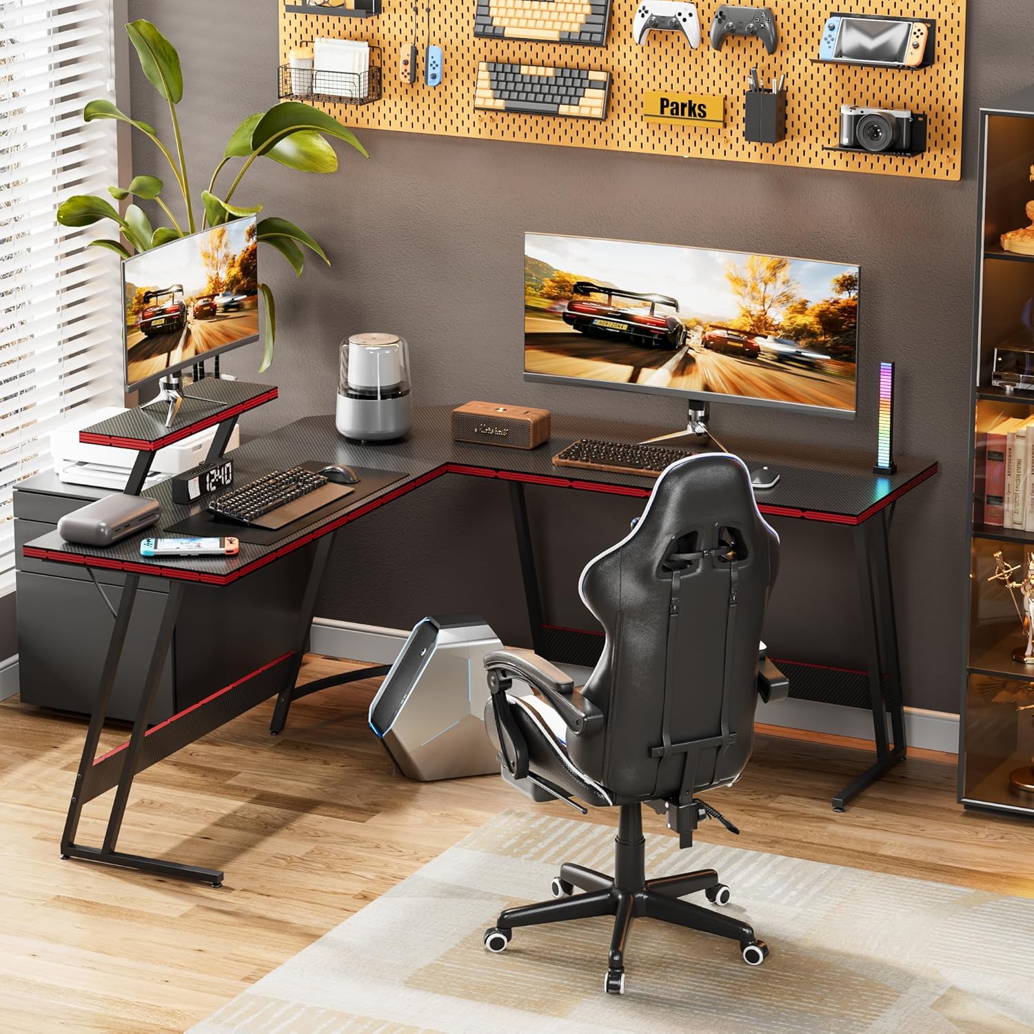 L Şekilli Ayarlanabilir Oyun M - Desk Setup L Shaped incelemesi ve fiyatı
