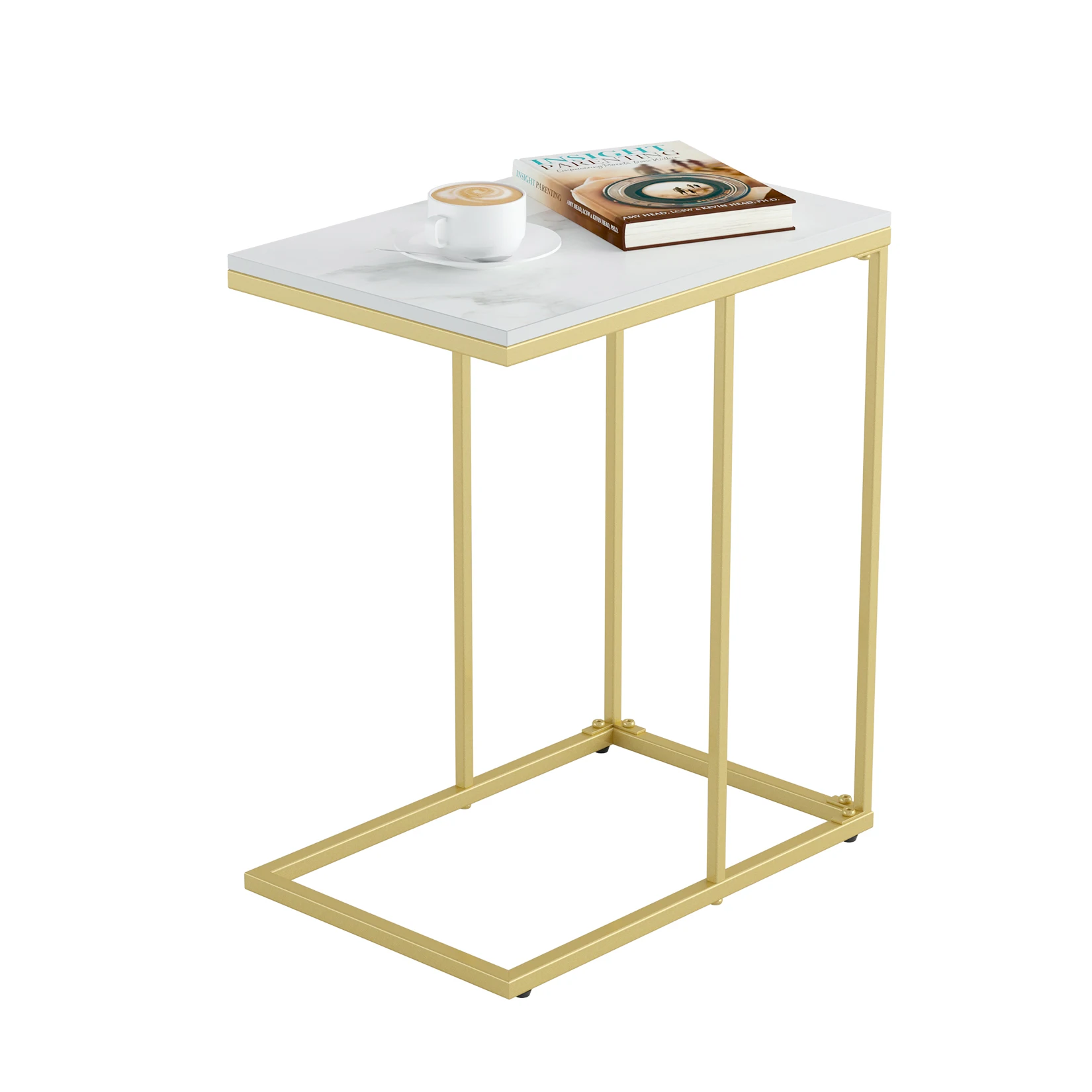 Mermer Kaplama Yan Sehpa, C Şe - Desk Setup Minimalist incelemesi ve fiyatı